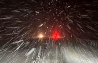 Bingöl-Elazığ Yolu Kar Yağışıyla Kapandı!