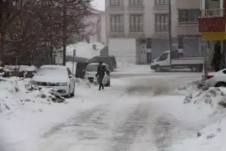 Bingöl Karlıova'da Yaşamı Felç Eden Kar Yağışı