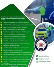 Bingöl'de Trafik Denetimi: 158 Ceza
