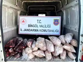 Bingöl Solhan'da Gıda Kaçakçılığı Baskını!