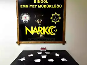 Bingöl'de 42 Gram Metamfetamin Operasyonu: 1 Gözaltı