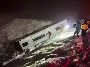 Bingöl'de Otobüs Kazası: 5 Ölü, 38 Yaralı