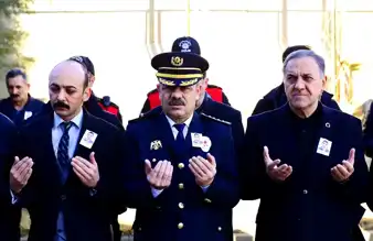 Bingöl'de Polis Memuru Adsız'ın Cenaze Töreni