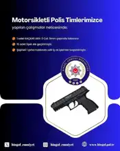 Bingöl'de Tabanca ve Fişek Operasyonu