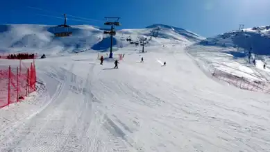 Bingöl Hesarek Kayak Merkezi'nde Yoğunluk!