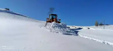 Karlıova'da Tüm Köy Yolları Açıldı