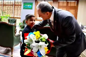 Küçük Eymen'e Bingöl Valisi'nden Destek