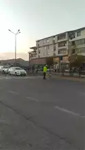 Trafik Polisi, Köpeği Kurtardı!