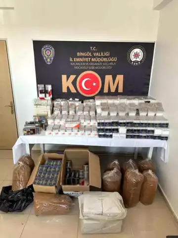 Doğu Anadolu'da Büyük Kaçak Tütün Operasyonu
