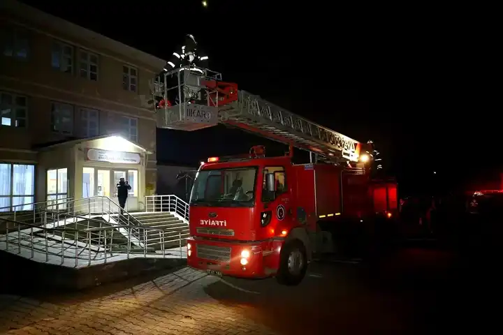 Bingöl Liselerinde Yangın Tatbikatı