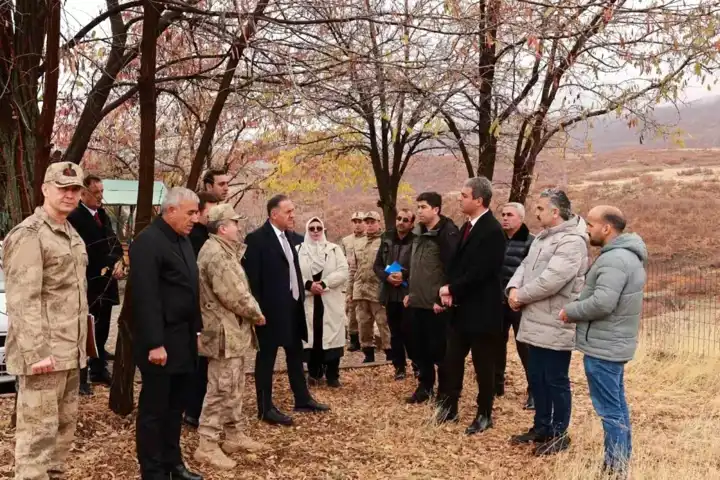 Doğu Anadolu'da Şehit Anıtı İncelendi